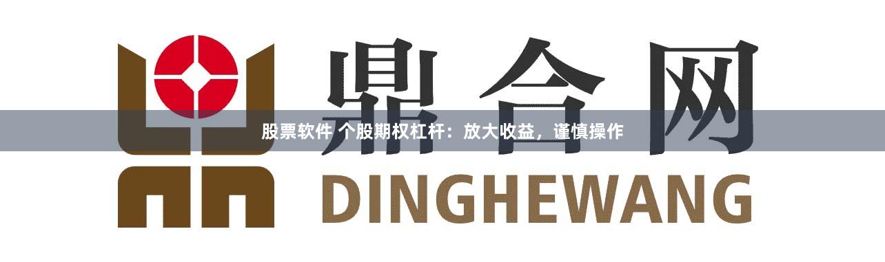 股票软件 个股期权杠杆：放大收益，谨慎操作